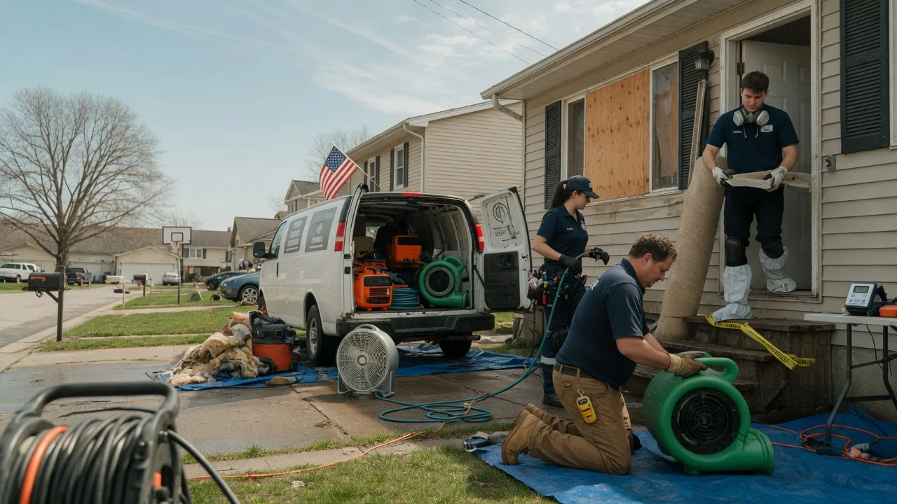 Water Damage Restoration in Minden, TX near me